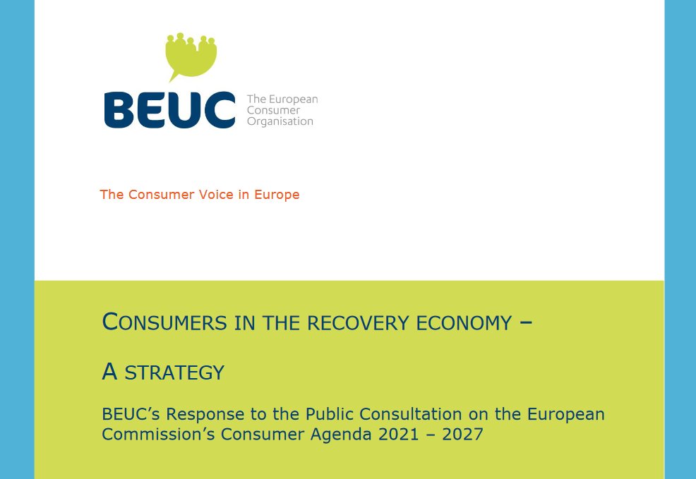 The Consumer Voice On Twitter As Shown With The Current Crises There Is A Need To Make Consumer Protection Rules More Resilient Than Ever Whether It Be In The Green Or Digital