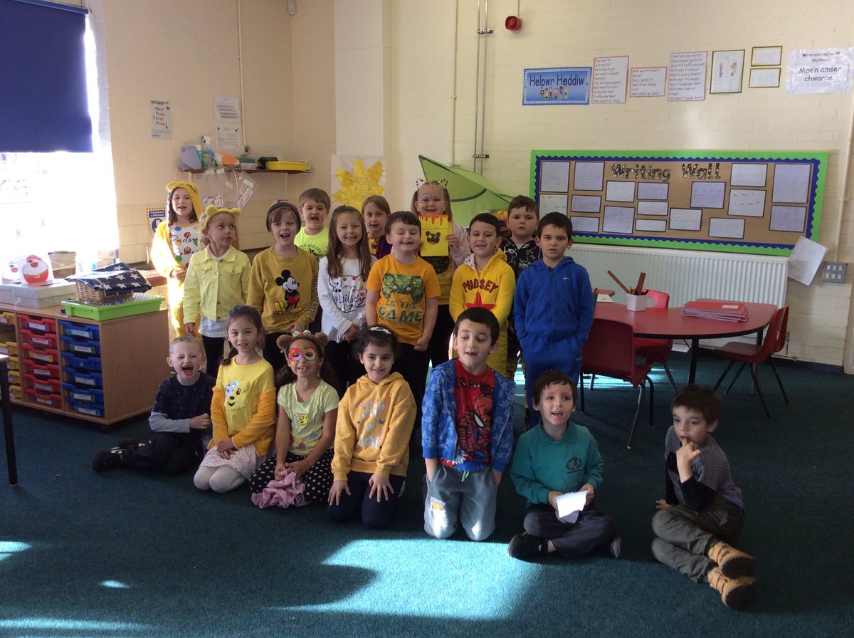 Springwood_Prm's tweet photo. #SpringMonmouth are taking part in children in need today, we are wearing yellow and spots as well as doing fun activities. #ChildrenInNeed https://t.co/22Fi3yYwCZ