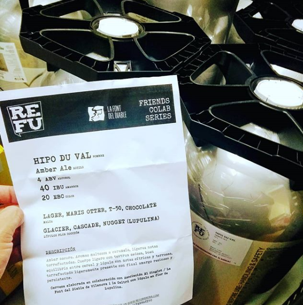 AssSinglot's tweet image. Divendres de 19 a 21 hs estrenem la Hipo du Val, Amber Ale col·laboració amb el Refu i 100% #localhops by Lupulina

Perquè vinguis a omplir amb més ganes, estarem els dos cervesers per explicar-te una mica millor de què va el tema.
Take away estricte.