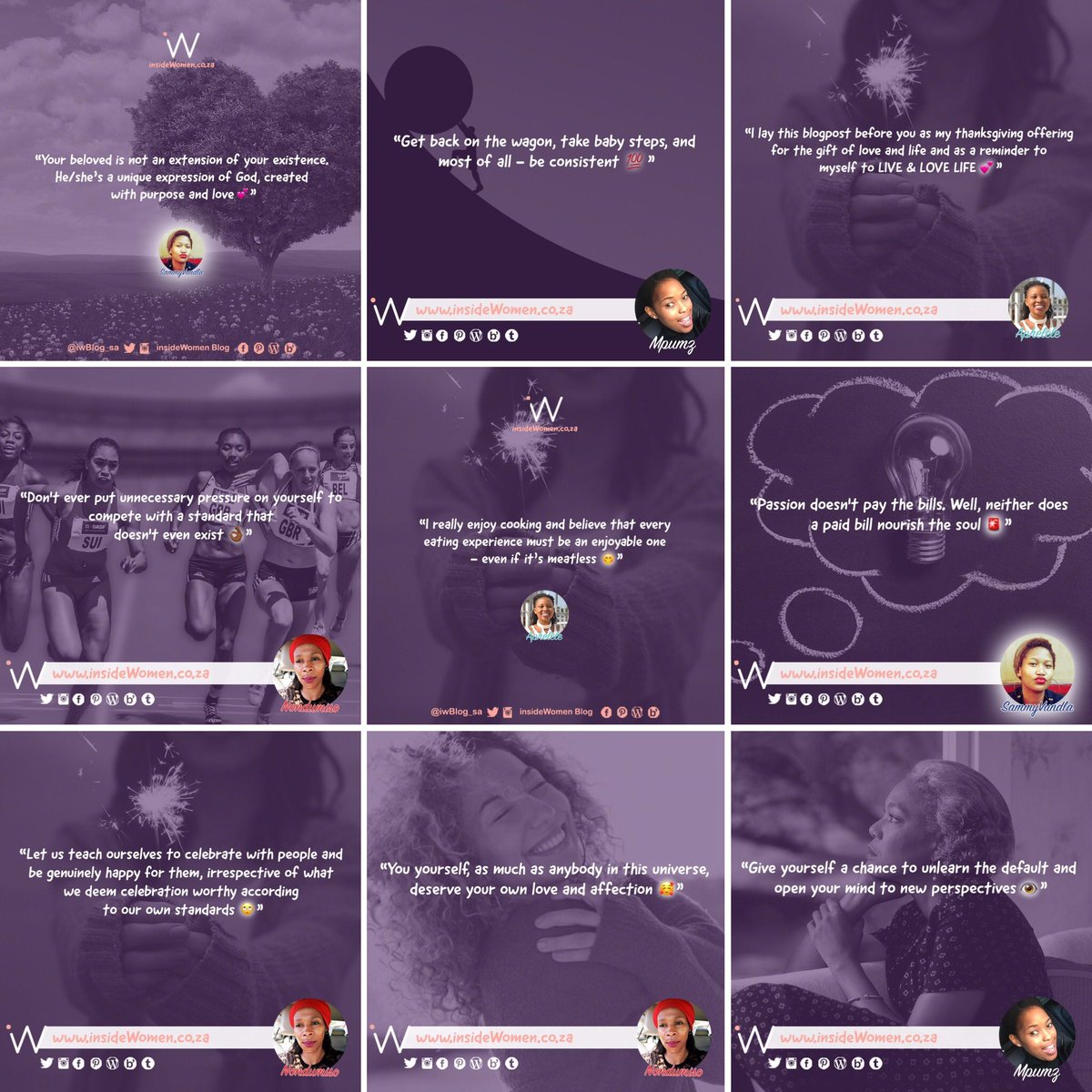 Up_phelele's tweet image. Don’t #PlayYourself - have a read from our #October2020 blogposts... 👓

➡️ insidewomen.co.za 

#insideWomenBlog #iWblog_sa #iW_HerWordsQuote #LadyBloggers #iWblogBinge