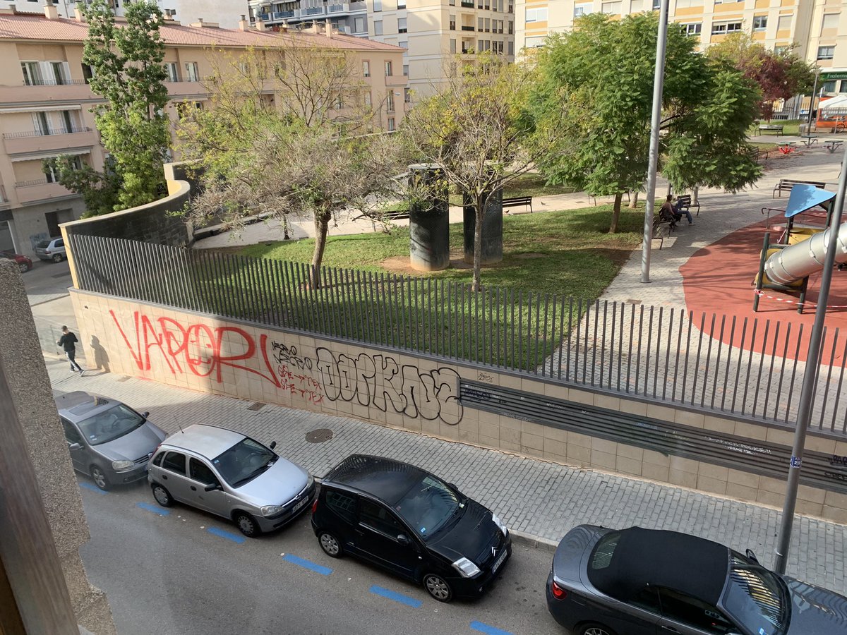 <a href="/EMAYA_Palma/">EMAYA</a> tenemos esta pintada desde hace mucho tiempo en calle alfred bonet, la pueden eliminar?.