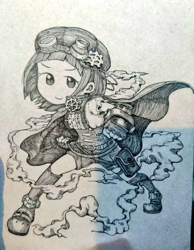 部屋掃除して原画探したけど見つかんなかったので見つけた人にモヨポイントあげます
#みんなのデフォ絵と等身絵の比較が見たい 
