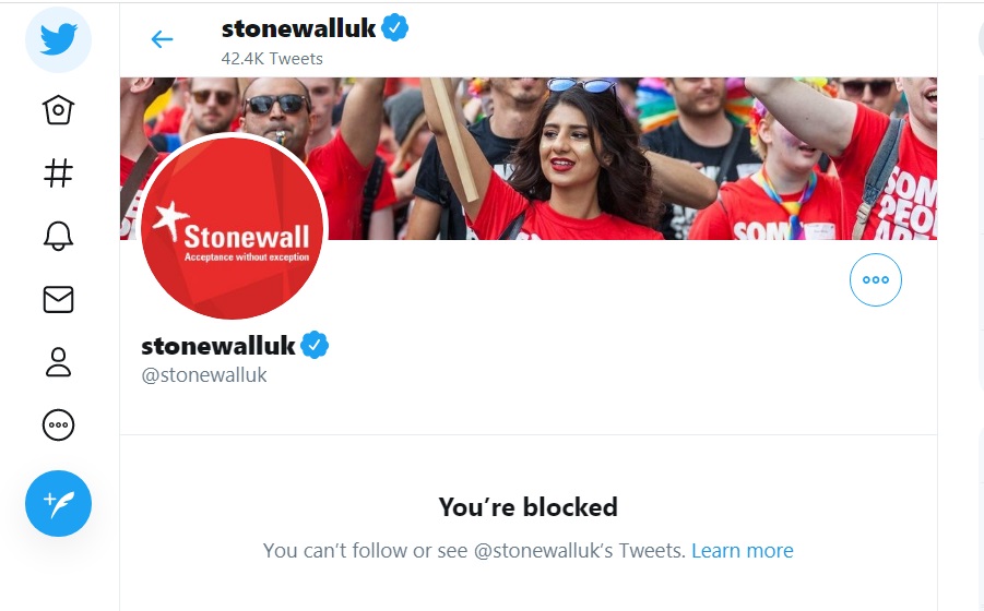 Newsround_Blog's tweet image. #AcceptanceWithoutException
----------------------------------

Has @stonewalluk finally abandoned its policy of

Acceptance Without Exception?