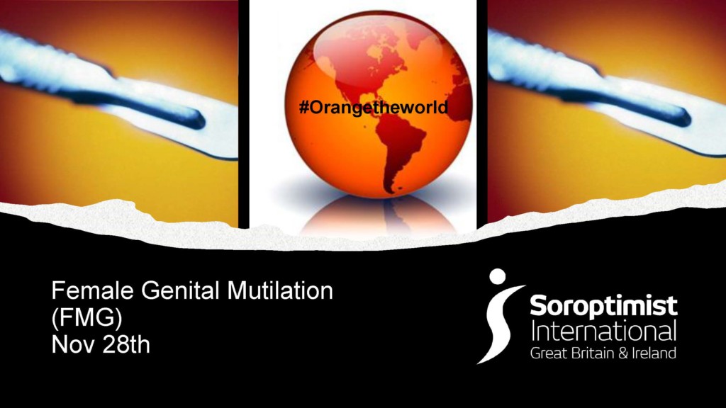 Soroptimists Believe to Achieve a total end to FGM which is rooted in gender inequality. Join us as we #Orangetheworld #16days #GenerationEquality <a href="/UN_Women/">UN Women</a> @SIGBI1 @28TooMany <a href="/LeylaHussein/">Dr Leyla Sirad Hussein Gikandi OBE</a> <a href="/TheGirlGen/">The Girl Generation</a> <a href="/SIRegionCNWW/">Soroptimist CNWW</a>