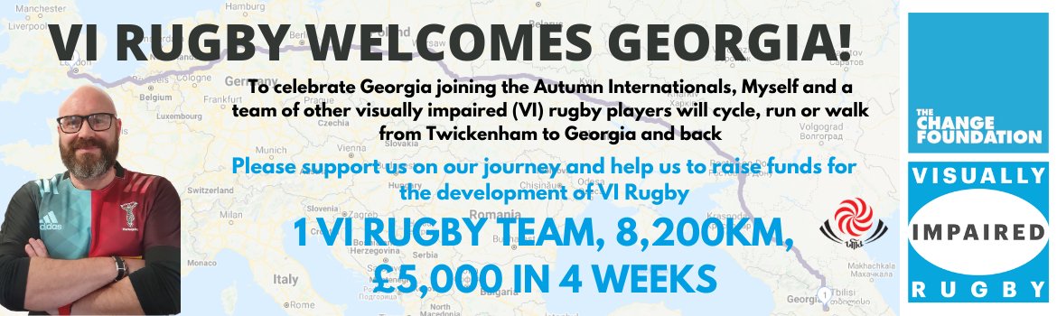 paulietwit's tweet photo. Today VI Rugby goes again! Looking forward to this challenge and also the Autumn Internationals. Any support during these tough times is appreciated hugely (Pls RT). https://t.co/hDqHDo711K
@GeorgianRugby @EnglandRugby
#VIRugby #VisuallyImpairedRugby #TheChangeFoundation #Rugby https://t.co/lGVDKQnfuu