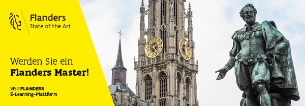 Ook in deze coronatijden blijft Toerisme Vlaanderen het contact met de buitenlandse #reissector onderhouden, Via een online #trainingsplatform komen reisagenten en -organisatoren uit het buitenland meer te weten over Vlaanderen en haar troeven. 

Meer via: bit.ly/online-leerpla…