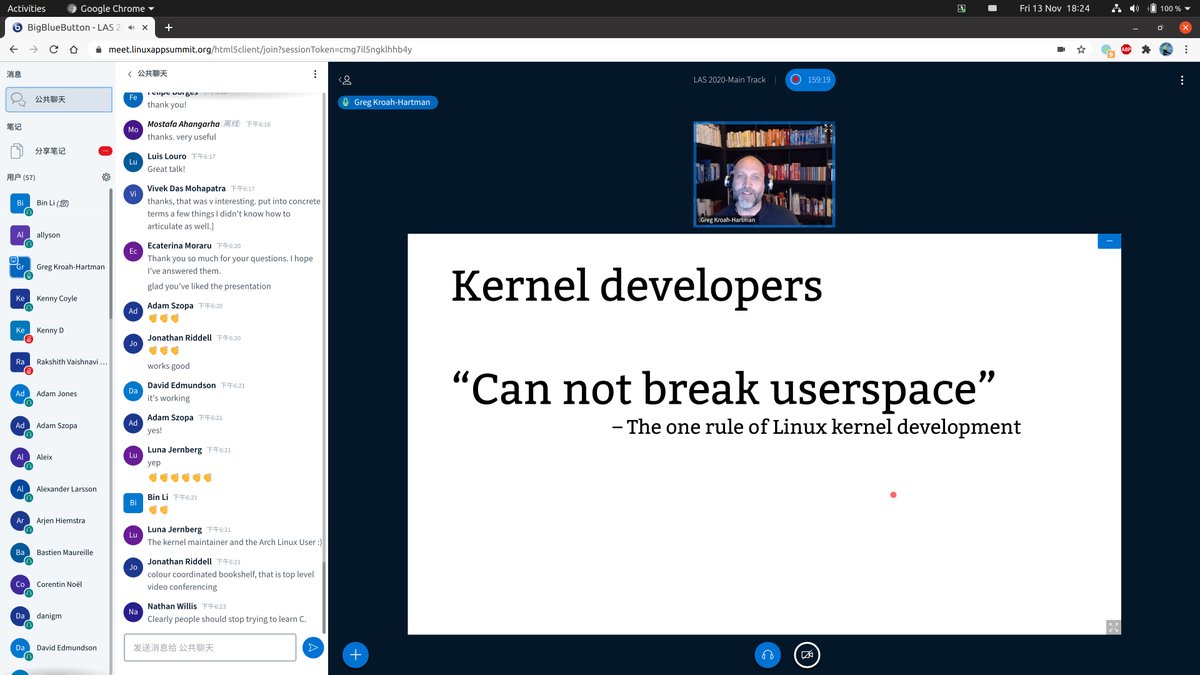 isone's tweet image. #LAS2020 What Linux kernel developers wish application developers would do better