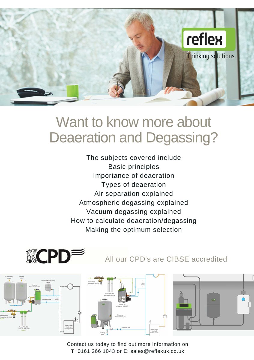 Reflex_UKandROI's tweet photo. We now have a new CPD on degassing.  Take a look and DM us if you require any further information. https://t.co/PrGJtahIHi https://t.co/2YFBUs7fzI