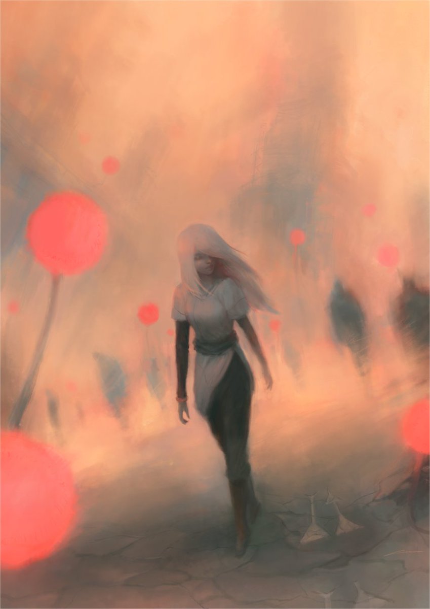 One of the first things it's good to know if you don't really know much about art, is the difference between ilustration and concept art. The first one is meant to be a finalized art piece, evoking your ideas and themes in a particular style and with good level of detail. (4/10)