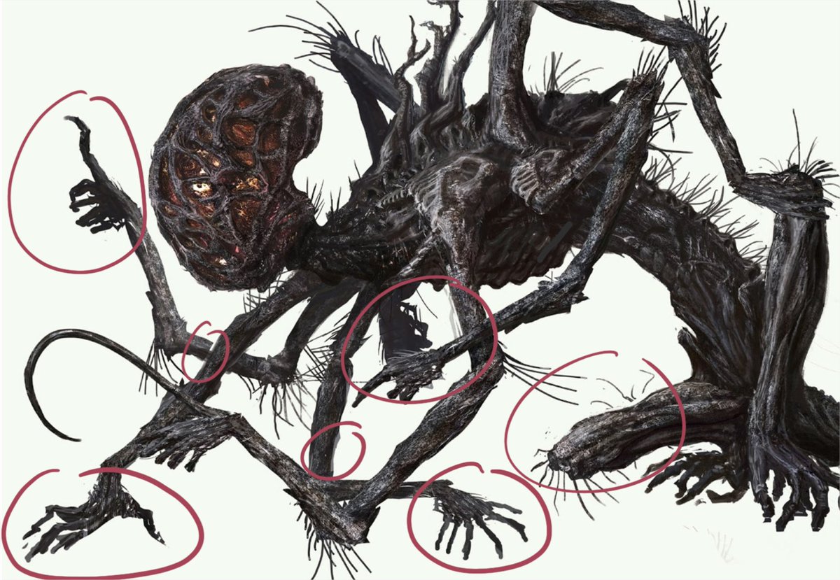 The second one is meant to help you visualize your world, and generally is made much faster, utilizing several tools to make the job quicker and easier. Focus and detail are selective (see how we marked this BB concept art), the point is to pin down ideas and inform design (5/10)