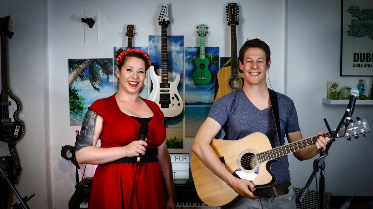 EMBLEvents's tweet photo. Conference update! We are pleased to announce that Heidelberg-based music duo Lazy Fur will be playing during the virtual conference #EMBLOmics. 

Live, in your own living room! Relax, sit in your comfiest chair, and enjoy the music! https://t.co/007Ks7xkNi