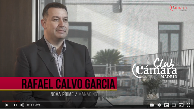 CamaradeMadrid's tweet photo. “Compromiso, confianza y colaboradores para crear relaciones fuertes”. Estos son los valores que aporta el #ClubCámaraMadrid a las empresas socias, según Rafael Calvo García, Managing Director de @InovaPrime en una entrevista concedida al Club Cámara.

➡️ https://t.co/dfSxF51jNk https://t.co/JQuYnGOTfF