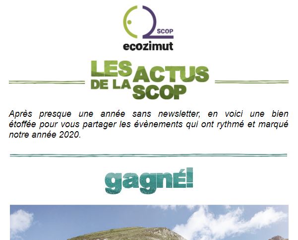 Vous n'avez pas reçu notre nouvelle #newsletter? Pas de panique, vous pouvez la consulter ici et tout savoir sur les évènements qui ont jusque là rythmé notre année 2020 !  N'hésitez pas à vous abonner si vous voulez être sûr de recevoir la prochaine. ow.ly/5uar50CjtBX