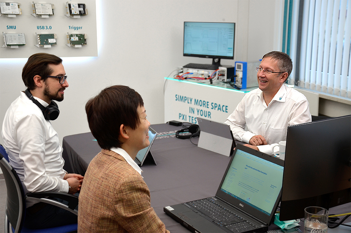 VXInstruments's tweet photo. The first virtual #electronica came to an end yesterday. A big thank you to all of our visitors for many interesting conversations. We are already looking forward to #productronica next year – be it virtual or then on site. https://t.co/tgndiaiQYl
