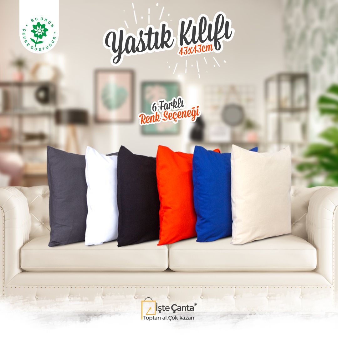 istecanta's tweet photo. %100 Pamuk Gabardin Kumaşın Yumuşak Dokusundan Yapılmış, 43x43cm Ölçülerinde Yastık Kılıfları 6 Farklı Renk Seçeneği İle İşte Çanta'da. 

📞 0552 676 64 14

Not: Ürünlerimiz kılıf olarak satılmaktadır. https://t.co/hSgwvz2mZl