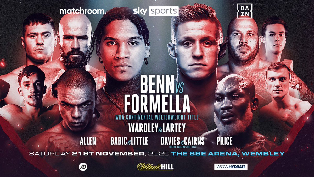 EddieHearn's tweet photo. The big test on the big stage! @ConorNigel headlines next week against Germany’s Sebastian Formella live on @SkySportsBoxing @DAZNBoxing 🇬🇧 🇩🇪 https://t.co/gYli7gzHnN
