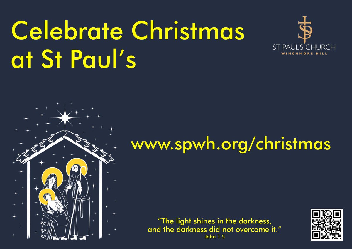 We all know that Christmas 2020 will be like no other. But we're committed to making sure we celebrate the birth of Jesus in the best way possible.
 
Go to spwh.org/christmas for details of all our planned services.

#Christmas #thelightshinesinthedarkess