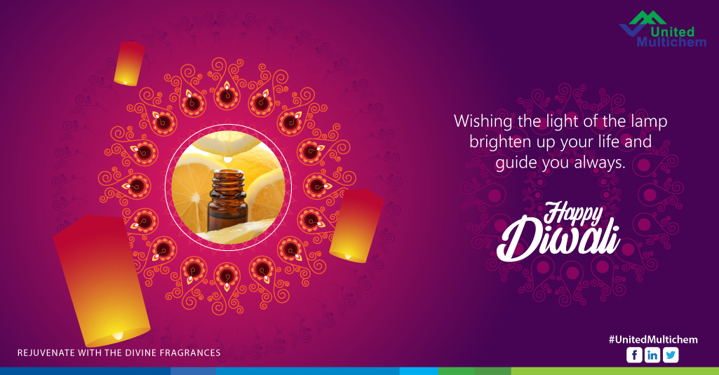 UnitedMultichem's tweet photo. Wishing you a joyous and blessed Diwali. https://t.co/QsMcEFYWWd