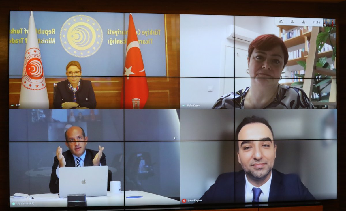 pekcan's tweet photo. Google Türkiye Ülke Direktörü Mehmet Keteoğlu ve Google Türkiye ekibiyle videokonferans gerçekleştirdik. 

Google’ın dijital dönüşüm ve iş insanlarımıza yönelik projeleri hakkında görüş alışverişi yaptık.

@ThinkGoogleTR https://t.co/cf3DzM2ClX
