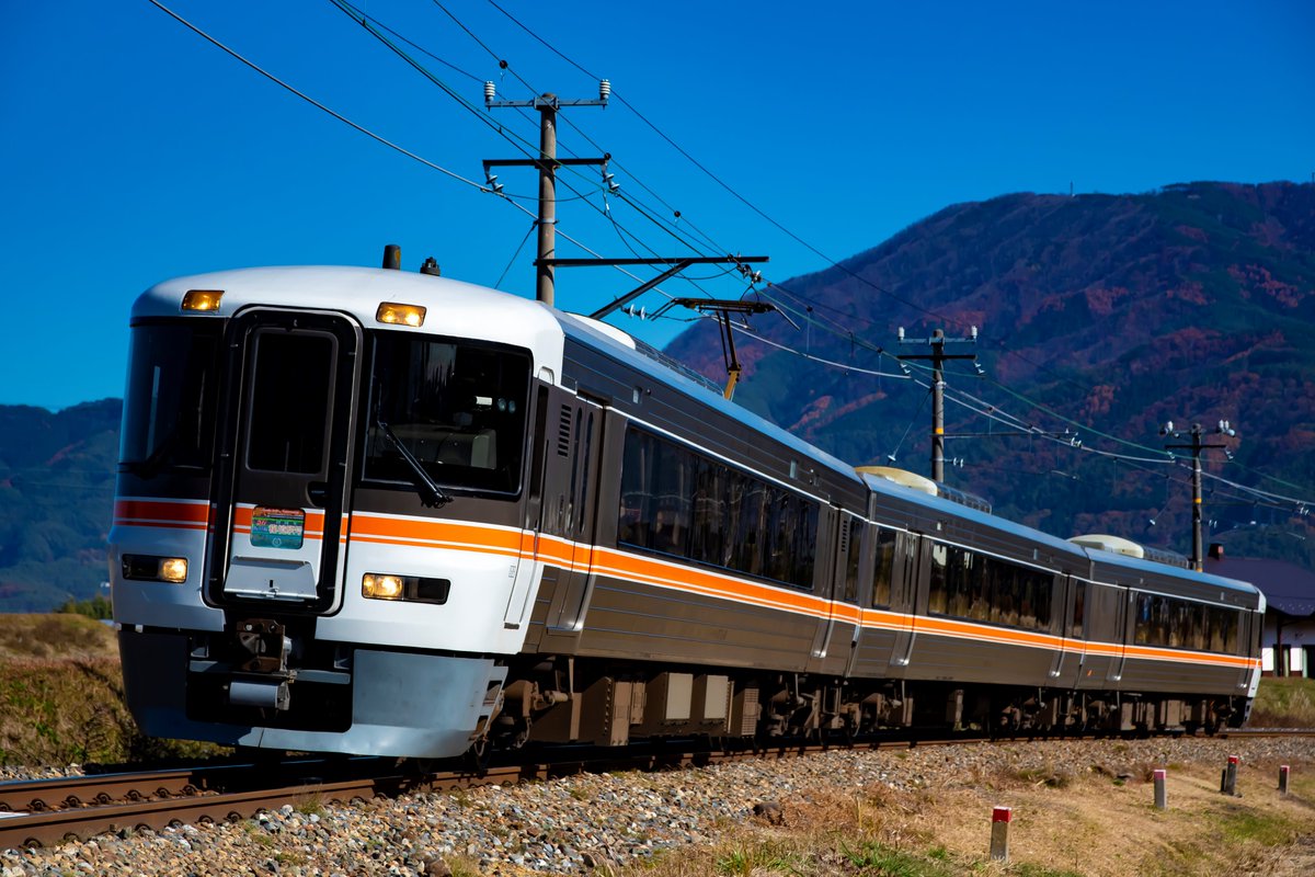セント 急行10周年飯田線秘境駅号 373系f10編成 飯田線