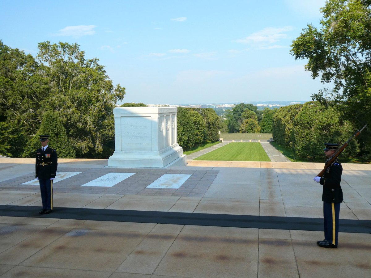 Blassie was reinterred at Jefferson Barracks National Cemetery, St Louis, Missouri. It was decided that the crypt would remain empty and the slab now has the inscription:"Honoring and Keeping Faith with America's Missing Servicemen"