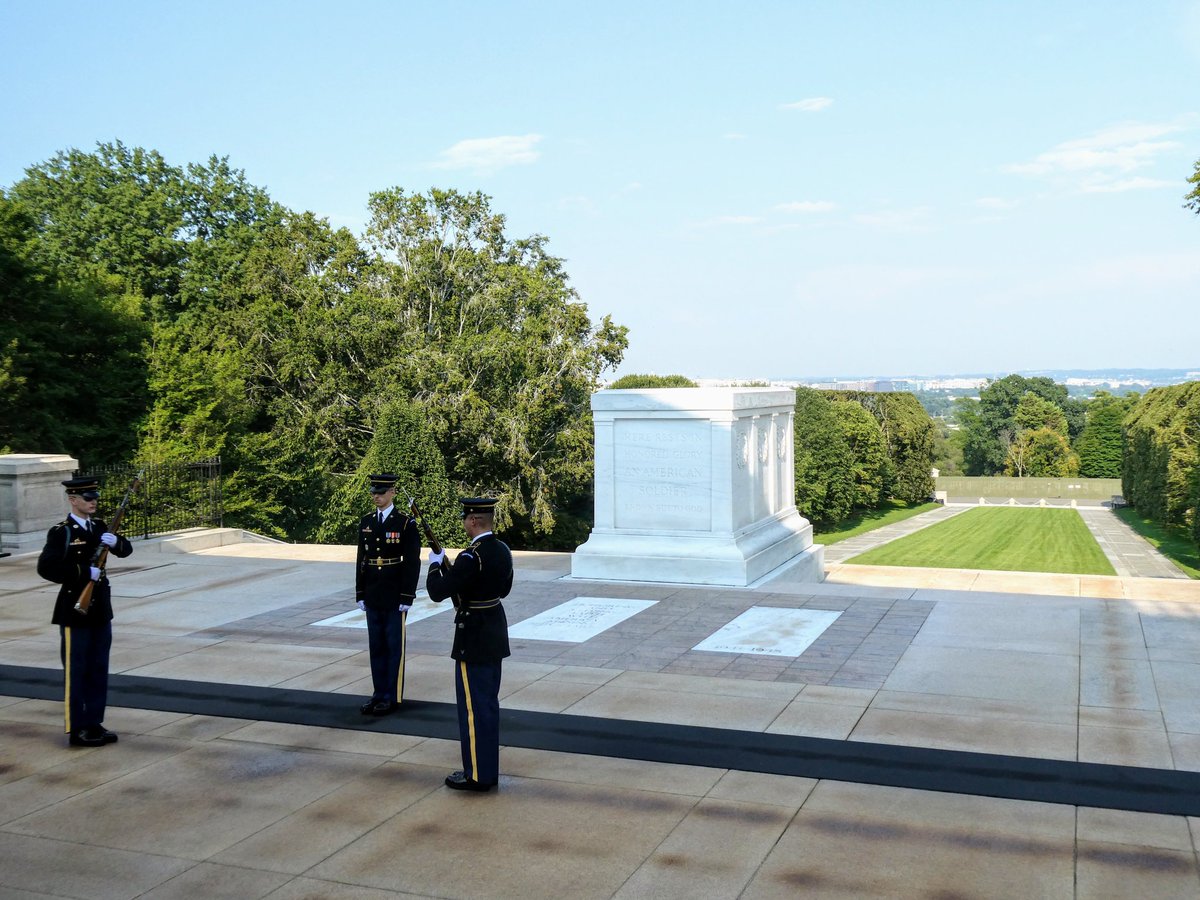 Blassie was reinterred at Jefferson Barracks National Cemetery, St Louis, Missouri. It was decided that the crypt would remain empty and the slab now has the inscription:"Honoring and Keeping Faith with America's Missing Servicemen"