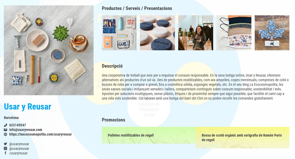 XES_cat's tweet photo. 🍶 @usaryreusar és una cooperativa de treball que neix per a impulsar el consum responsable. A la seva botiga online, ofereixen alternatives als productes d'un sol ús: ampolles, copes menstruals, compreses de cotó o bosses de roba, esponges vegetals... 

https://t.co/wS7qJpYK75 https://t.co/qJDrvDPraY