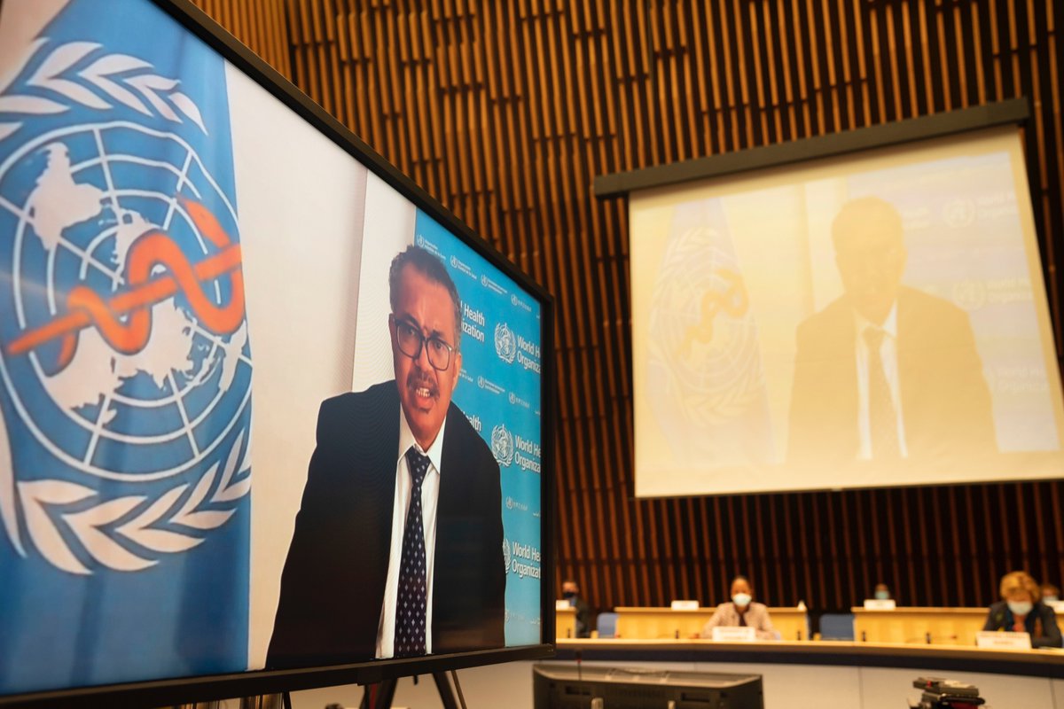 We're proposing a new approach:-a repository for samples housed by WHO in a secure facility in -an agreement that sharing materials with the repository is voluntary-WHO can facilitate the transfer & use of materials under a set of criteria for distribution - @DrTedros  #WHA73