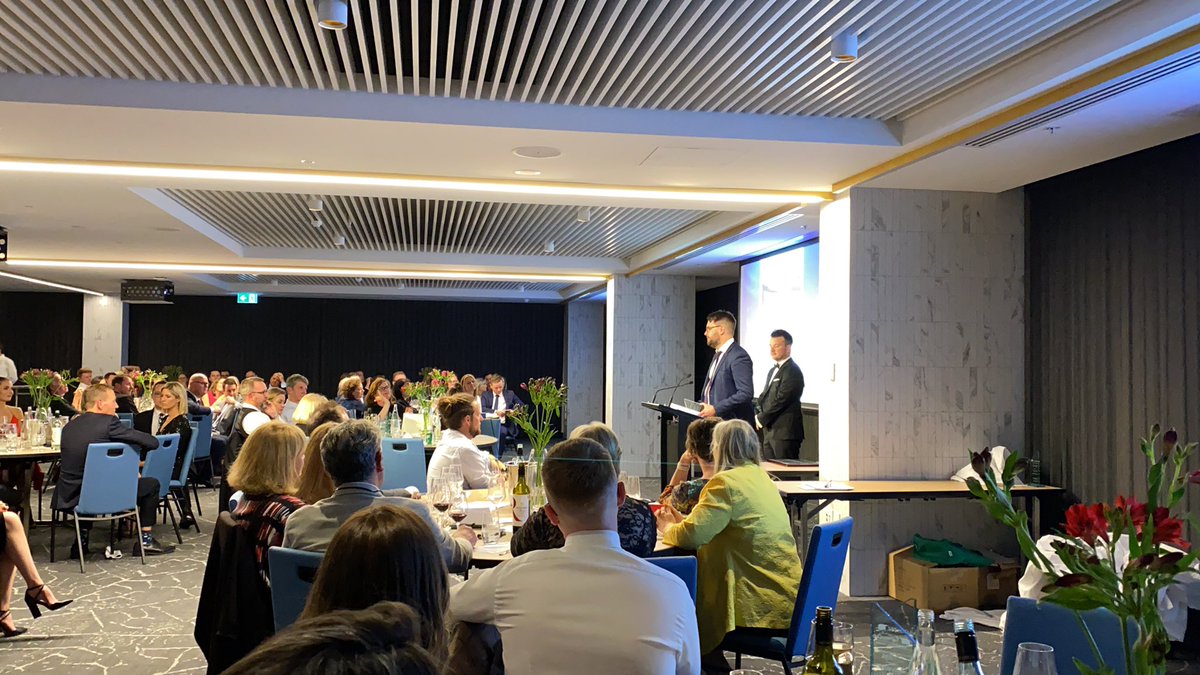 @pjournomartin <a href="/nickharmsen/">Nick Harmsen</a>  scoop the pool at tonight’s #SAPressClubAwards <a href="/abcadelaide/">ABC Adelaide</a> <a href="/abcnews/">ABC News</a>