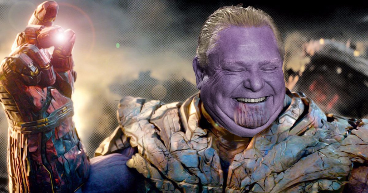  @fordnation is threatening  @JustinTrudeau not use the the Fed's version of the Infinity Gauntlet. Undoubtedly, invoking The Emergencies Act is an extreme measure and doing so would be controversial. 1/8 https://outline.com/P9gmh4 