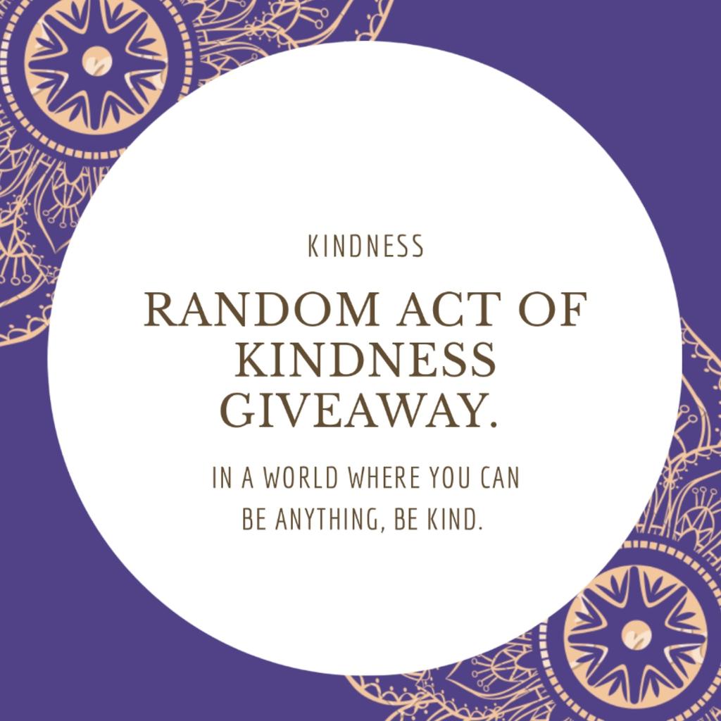 A random act of kindness can win you a $150 voucher to a future gathering! See the Facebook group for details. #worldkindnessday2020