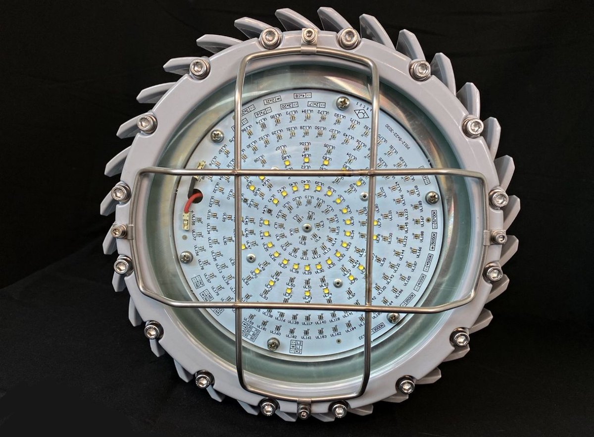 ErwLighting's tweet photo. Isolate sparks with MORION™ by ARCUS Lighting. Explosion proof and approved for Class I, Div. 1 where ignitable concentrations of flammable gases, vapors or liquids are present continuously or frequently within the atmosphere under normal operation conditions. #ERWlighting #arc https://t.co/pH2Oes3Co4