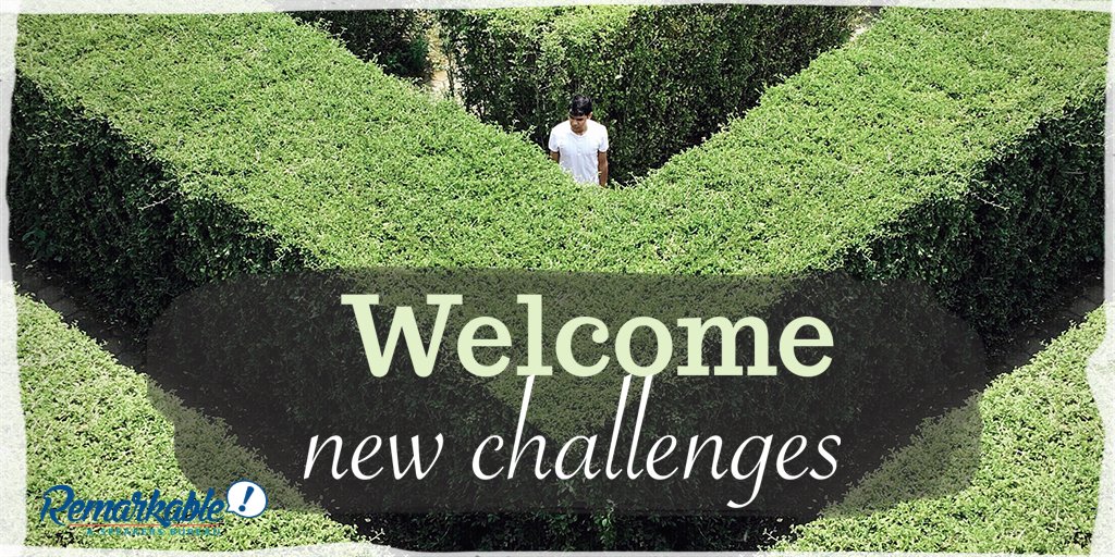 Do you welcome new challenges? What ones are you facing today?  #challenges #welcomechallenges #success #strong