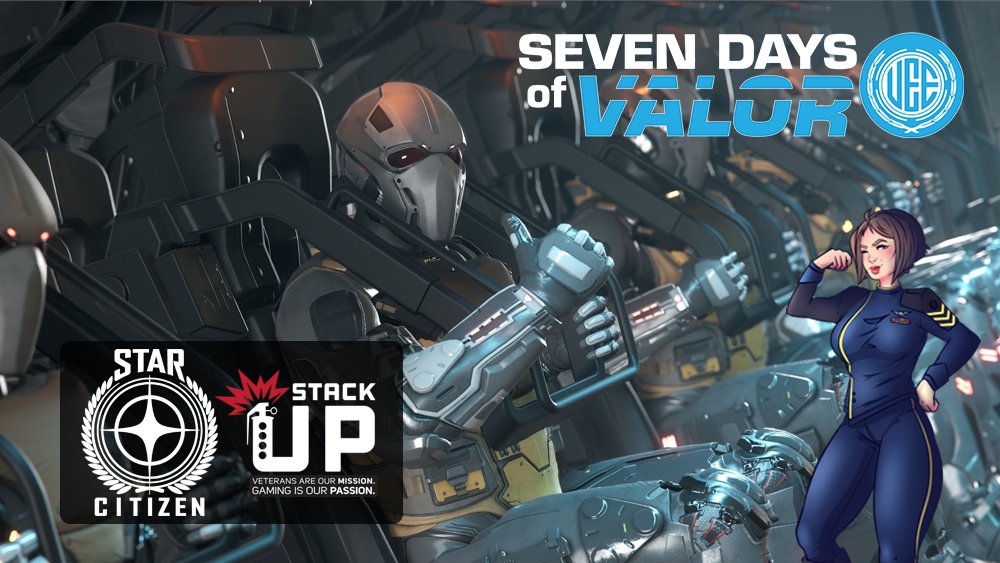 TheAstroPub's tweet photo. Tonight we are going to be doing a bar crawl with #StarCitizen Community members in the Star Runner AND raising money for the #SevenDaysofValor & @StackUpDotOrg
Join us!
6 PM PST | 9 PM EST
https://t.co/ogOhl0KjZj https://t.co/uWw7lM6daU