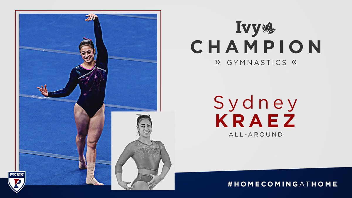 🤸‍♀️🥇🏆

Sydney Kraez of @PennGym2020 was the 2020 Ivy Classic All-Around Champion

#HomecomingAtHome | #FightOnPenn 🔴🔵
