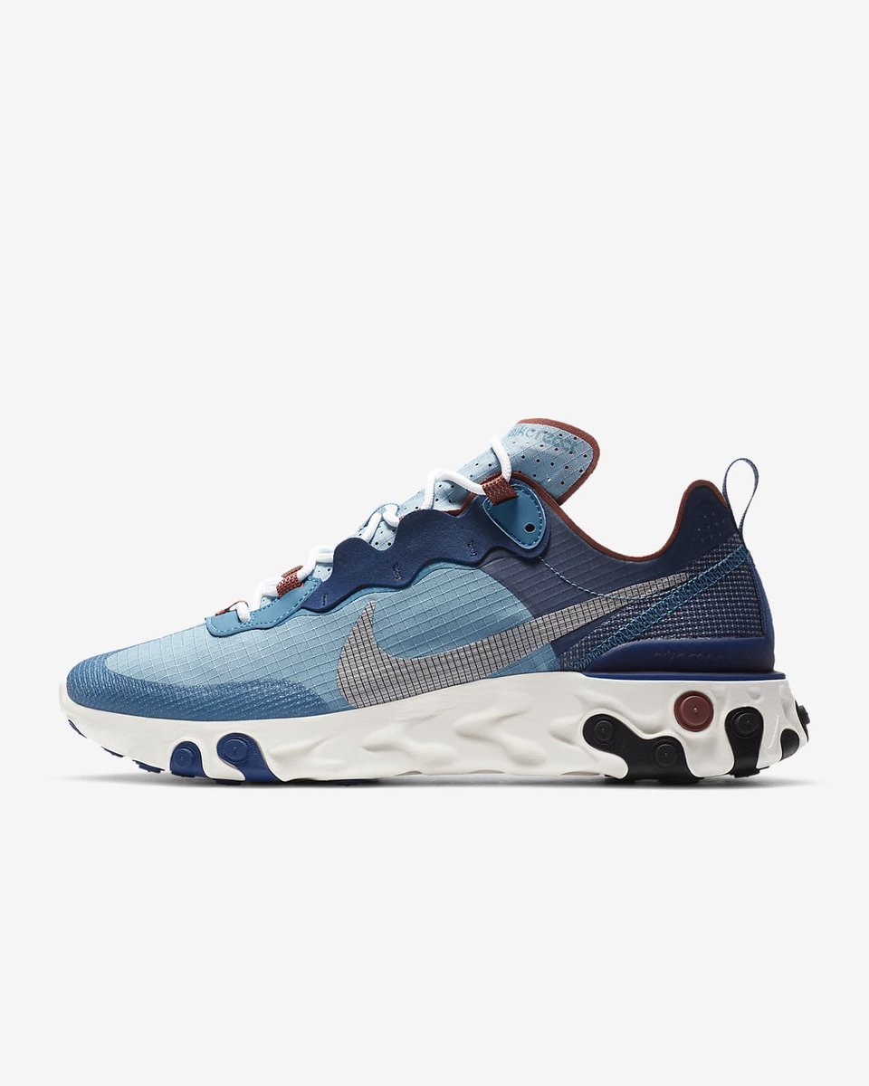 Connect_Clo's tweet photo. Nike Element React 55 ‘Coastal Blue/Cerulean/Green Abyss/White’ 🥶
The new React 55 colourways are cold 🥶
FULL SIZE RUN AVAILABLE ON THESE VIA OUR SITE
Style: CU1466-400
https://t.co/q1YCALdIj6
#nike #element #react #elementreact #running #trainers #sneakers #sportswear #run https://t.co/ZDAHpDPwN5