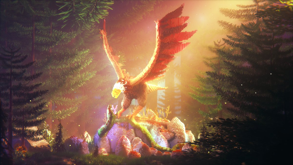 _FaTex_'s tweet photo. ---🦅Eagle vs Snake🐍---

🛠️built on @TeamEthyria 

🖼️amazing renders by @LordKingCrown 
 
#Minecraft #minecraft建築コミュ https://t.co/zWZEiDJIe9