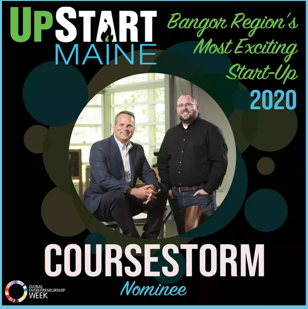 Cast your VOTE! CourseStorm has been nominated for the 2020 Most Exciting Start-Up Awards by @upstartmaine. Voting closes at 6pm Fri, Nov 20. Thanks for your support! #EducationalAccess #EdTech #SaveTimeEnrollMoreStudents

hubs.ly/H0zT3_30