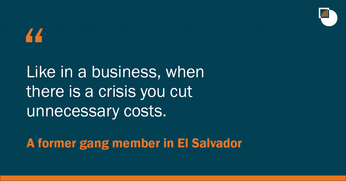 But economic adaptation is certainly a renown feature of organised crime.Drug traffickers opted for private  and  shipments.Gangs reduced outlays (), stepped up drug peddling activities, and even meddled with/benefitted from govt-sponsored subsidies and handouts.