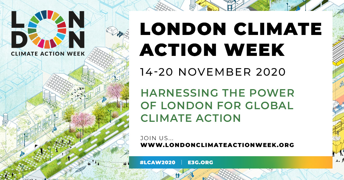 London_CVB's tweet photo. London’s planning its green future at London Climate Action Week. Make sure to join to discover how we are building a sustainable, net zero city and what the roadmap to #COP26 looks like. 

https://t.co/EiduWUaT5o  #LDNClimateAction, #LCAW2020 https://t.co/9c1WEwUmeK