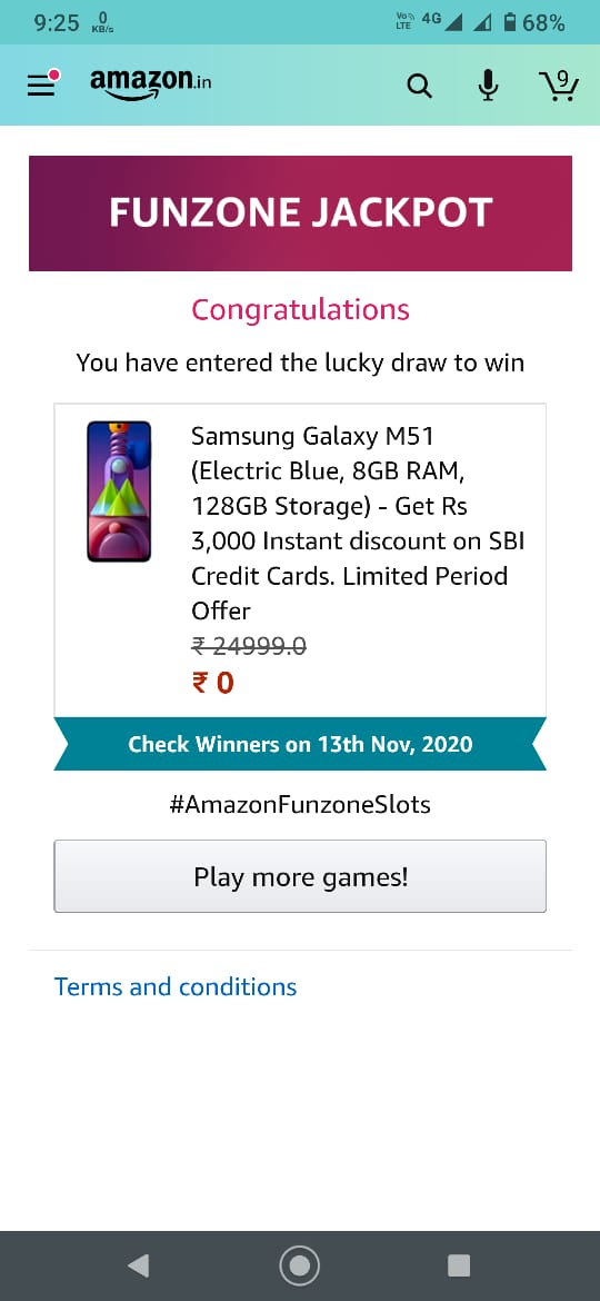 SOHAMDASBISWAS1's tweet image. #amazonfunzoneslots