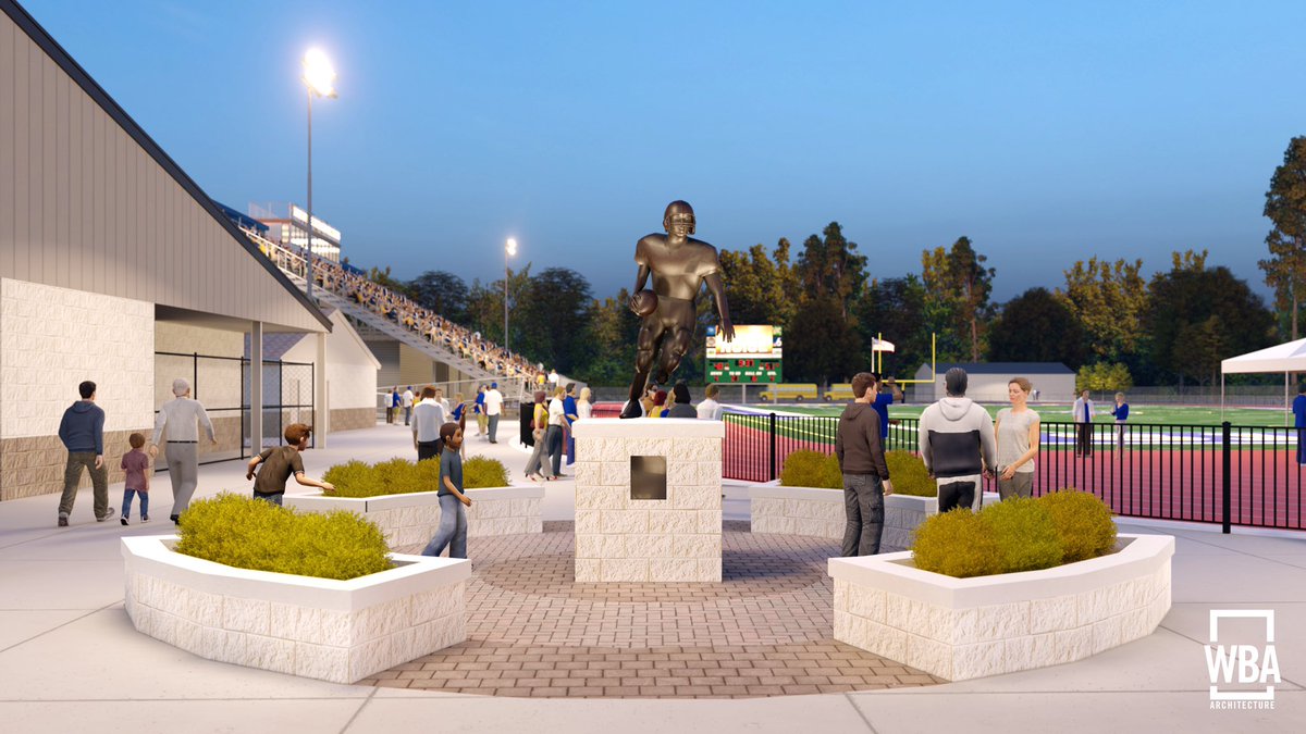 wbaarchitecture's tweet photo. We’re excited to be a part of the Walter Payton Football Field renovations for Columbia High School! Thank you, Columbia School District, for allowing WBA to play a role in the legacy of this special place. 

Best of luck to the Wildcats in their game tonight! #wbaarchitecture https://t.co/vMsmWqgAsB