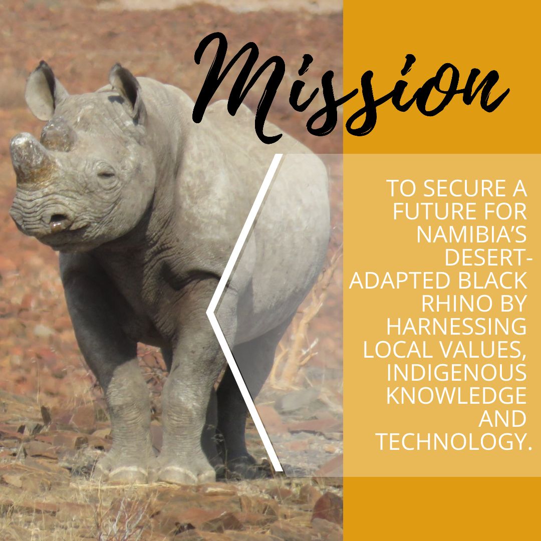 SRT's mission is to secure a future for Namibia’s desert-adapted black rhino by harnessing local values, indigenous knowledge and technology.

#rhino #blackrhino #savetherhino