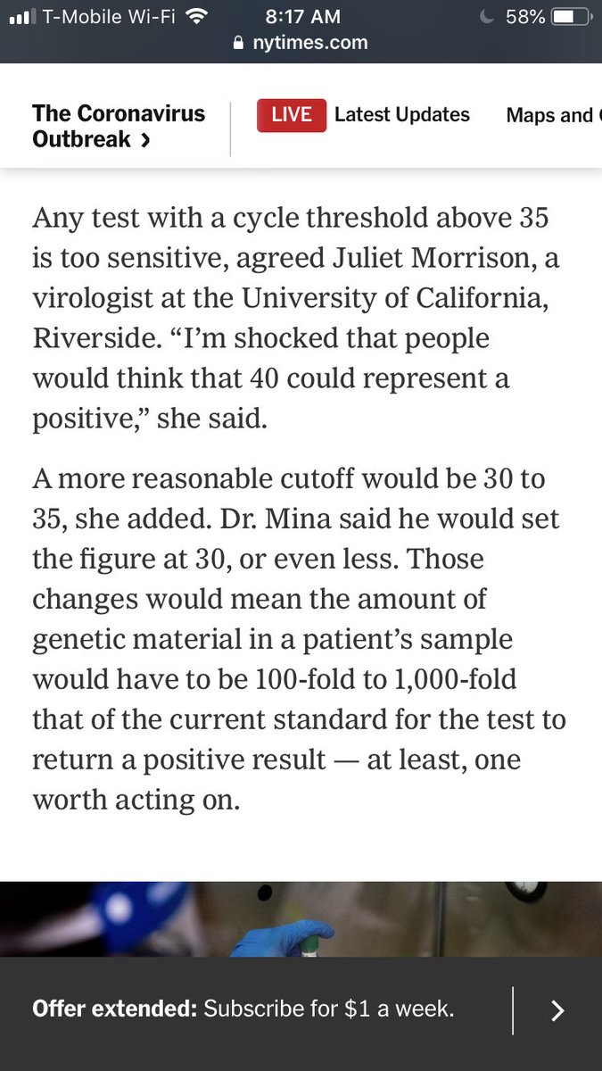 How is the  #PCR  #Casedemic fraud still going on?  @LynnFynn3 had been screaming about this for ages...Perhaps, when everything appears to be botched in one’s favor...it should no longer be looked at as mistakes?  @zerohedge  https://www.zerohedge.com/political/fauci-admitted-truth-about-covid-19-tests-july-and-has-misled-public https://www.nytimes.com/2020/08/29/health/coronavirus-testing.html