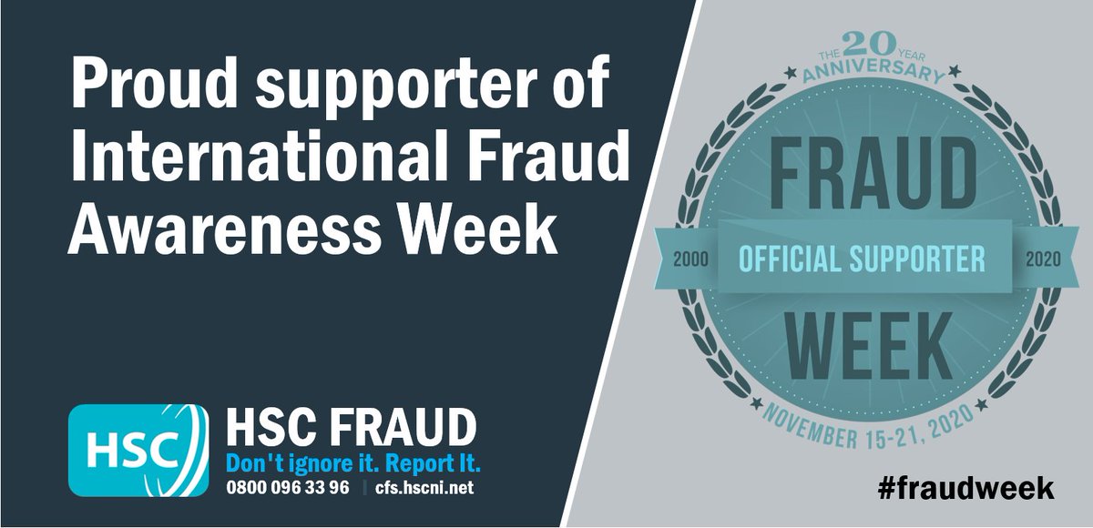bsocfs's tweet photo. As official supporters of Fraud Week we'll be working with all HSC organisations to raise awareness of fraud.
You can help by sharing our messages and raising awareness too.
#fraudweek #HSCFraud https://t.co/mGBfgC6wIn