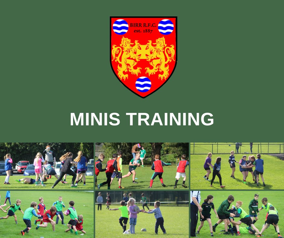 BirrRugby's tweet photo. Birr RFC's Minis continues this Sunday for all boys and girls born 2009 - 2015

Training times are:
10.30am - 11.30am: U7s, U8s, U10s and U12 girls
11.45am - 12.45pm: U9s, U11 Boys &amp; U12 Boys

#rugby #birr #offally #minisareback #fromthegroundup #spreadtheword https://t.co/6S467LszSm