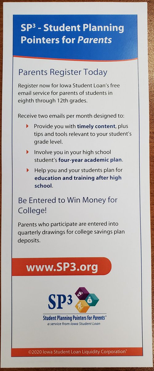 Sign up to get free info on helping your 8-12 grade student plan for success after high school.