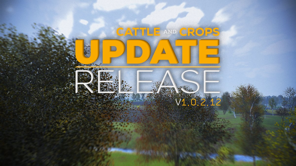 In addition to numerous bug fixes, this update introduces a handful of new features to the game, which will especially improve your gaming experience inside the vehicle.

More info: cattleandcrops.com/en/news/12774