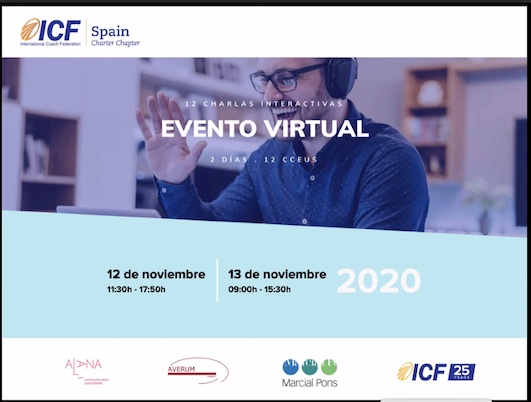 ICFEspana's tweet photo. Dos días de aprendizaje y desarrollo profesional donde los coaches de @ICFEspana han compartido su conocimiento y experiencia con otros colegas, así como su compromiso con el #coaching profesional de calidad. A todos vosotros, ¡gracias por hacer posible una iniciativa más! https://t.co/DU7mk3qkeE