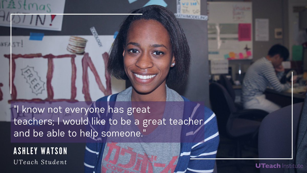 uteachinstitute's tweet image. UTeach Austin alumna Ashley Watson teaches Algebra 1 and is the freshman cheer coach at Lamar HS in Arlington, TX. #humansofuteach #uteachnation #wherearetheynow